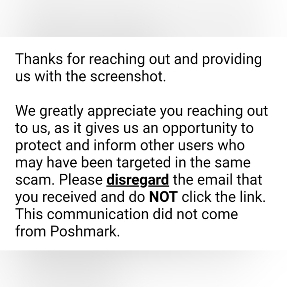Scammer at Poshmark - Picture 4 of 5